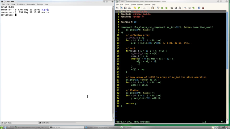 Quartus Prime 操作界面 03