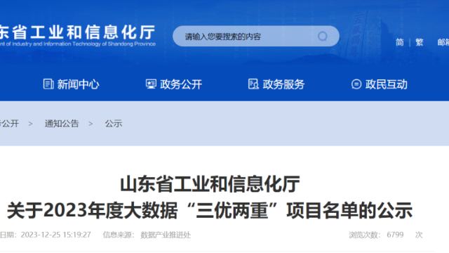 阿帕数字（Arpa）网络货运平台入选2023年度山东省优秀大数据产品