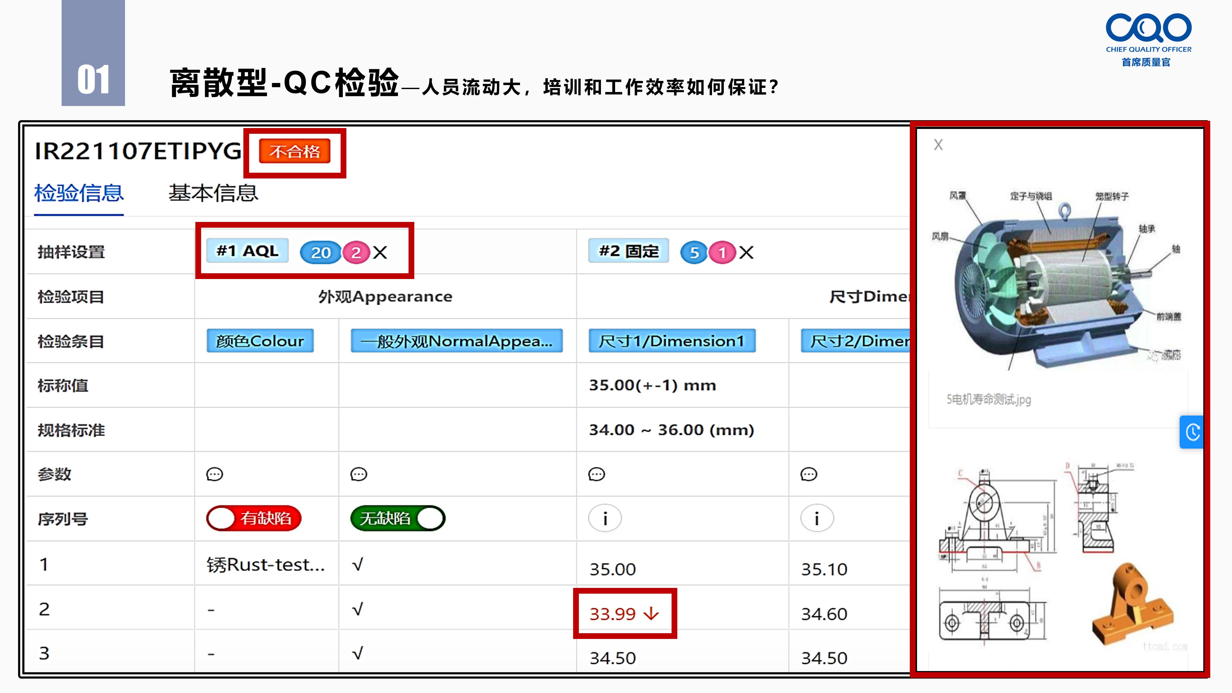 离散型-QC检验—人员流动大，培训和工作效率如何保证？