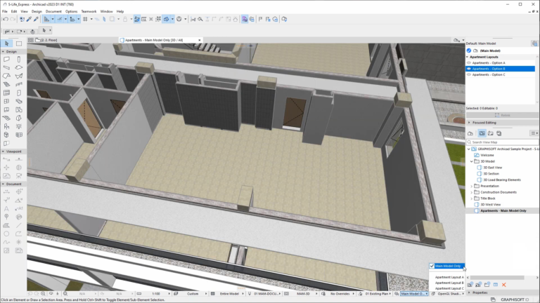 ArchiCAD 操作界面 02