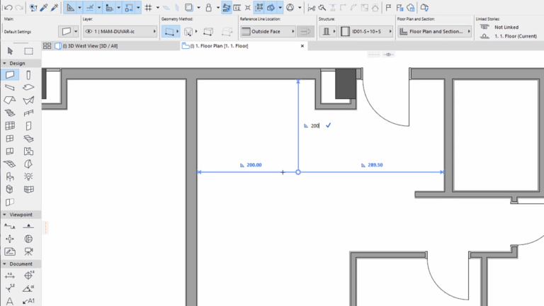 ArchiCAD 操作界面 03