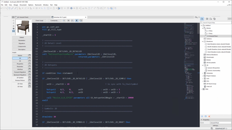 ArchiCAD 操作界面 04