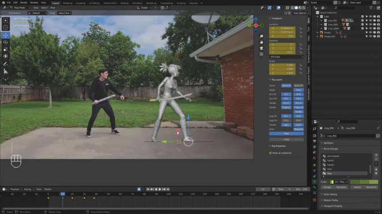 Blender软件界面1