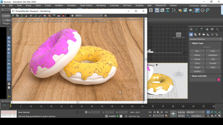 OctaneRender软件界面3