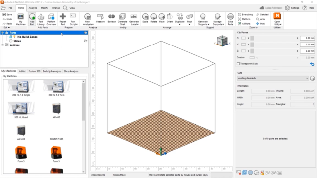 Autodesk Netfabb 2027 发布，新增六家机器厂商、支撑生成增强与仿真新卡片