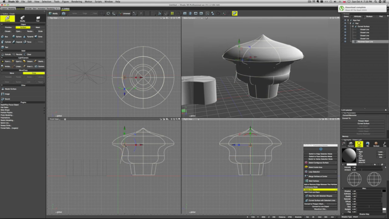 Shade3D软件界面2