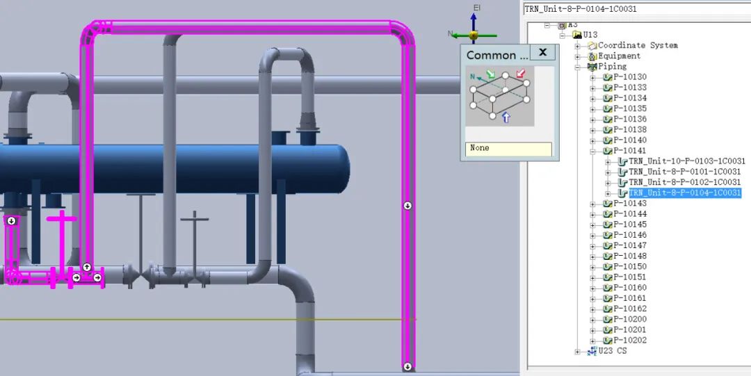 【每周微课】Intergraph Smart 3D典型的PipeRun划分错误示例