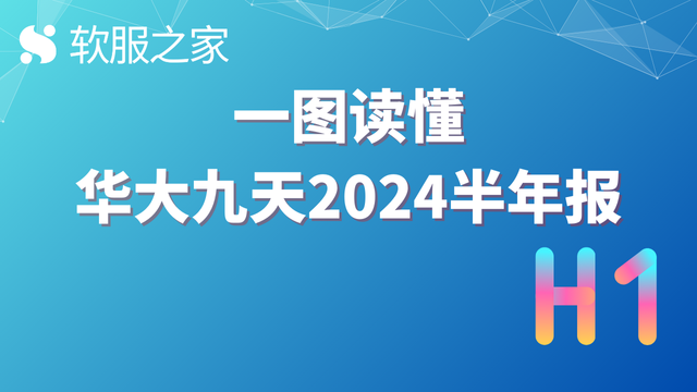 一图读懂华大九天2024半年报
