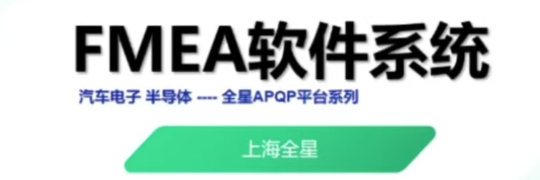 全星FMEA软件系统