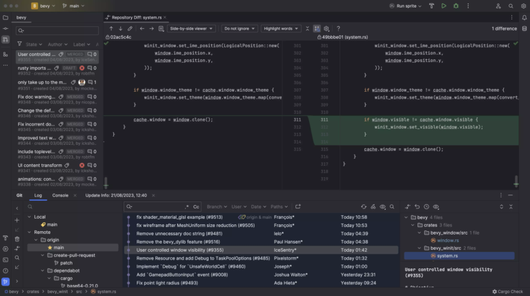 Jetbrains RustRover软件界面1