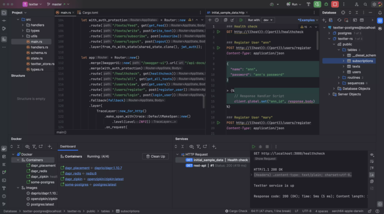 Jetbrains RustRover软件界面2