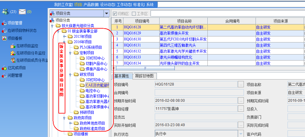 深圳大族激光科技产业集团股份有限公司PLM项目建设