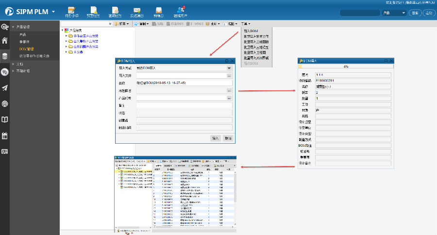山工钢圈通过SIPM/PLM数据组织特性