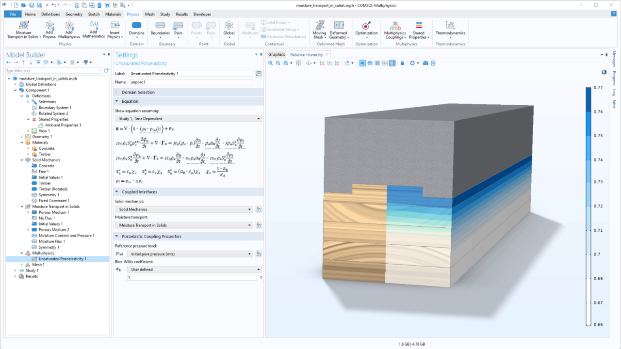 COMSOL Multiphysics软件界面3