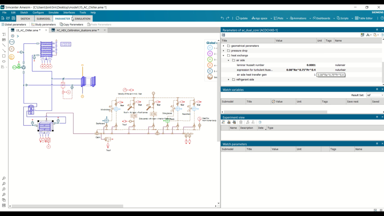 Simcenter Amesim软件界面5