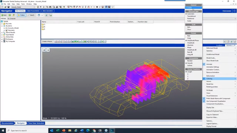 Simcenter Testlab软件界面1