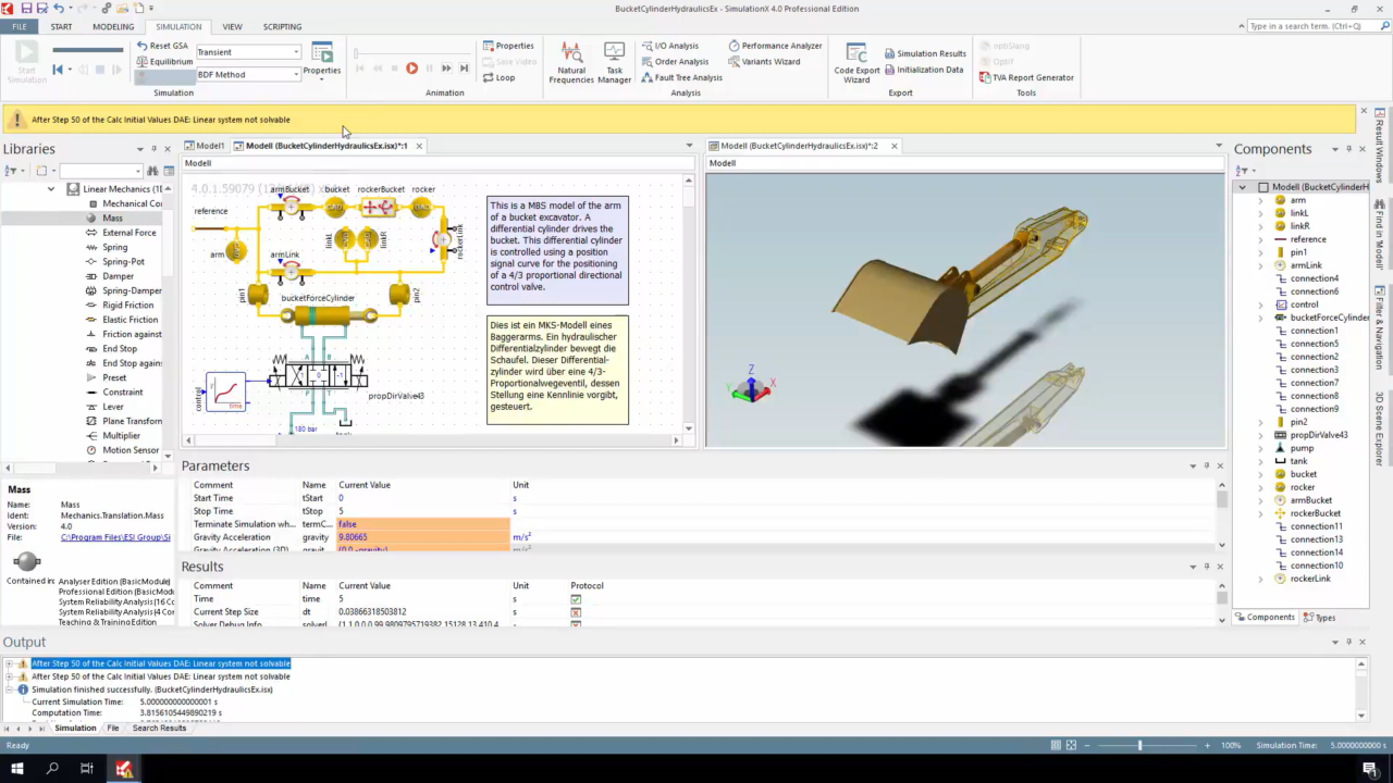 SimulationX软件界面5