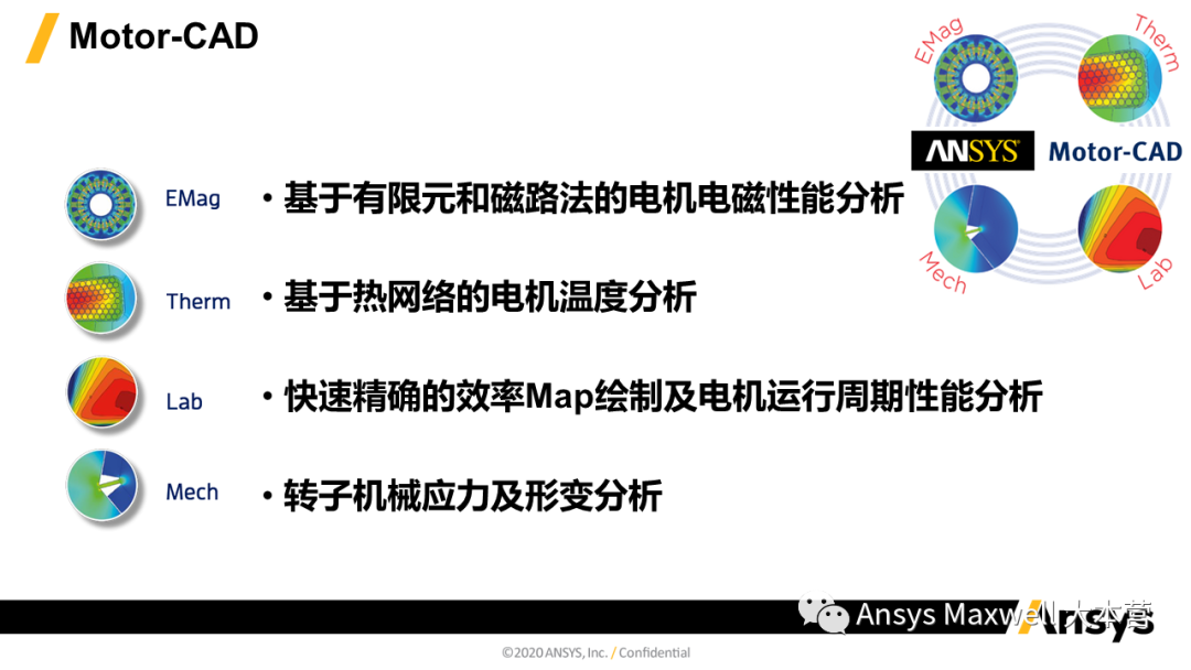 ANSYS 电机设计解决方案