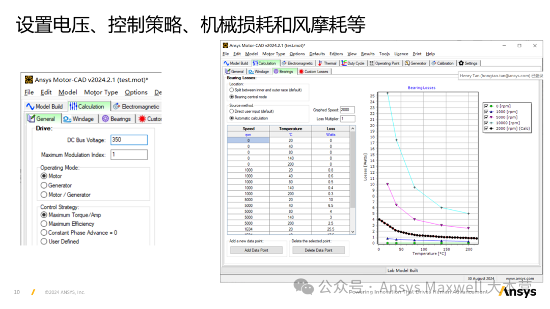 技术分享 | Ansys Motor-CAD调用Maxwell计算Map图、路谱性能以及外特性和损耗修正