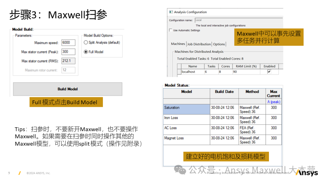 技术分享 | Ansys Motor-CAD调用Maxwell计算Map图、路谱性能以及外特性和损耗修正