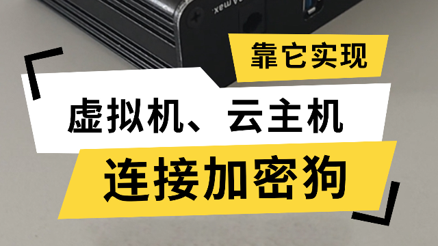 虚拟机、云主机连接加密狗，靠它实现！