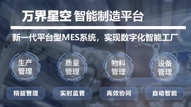万界星空科技专门针对数字化改造申报的MES