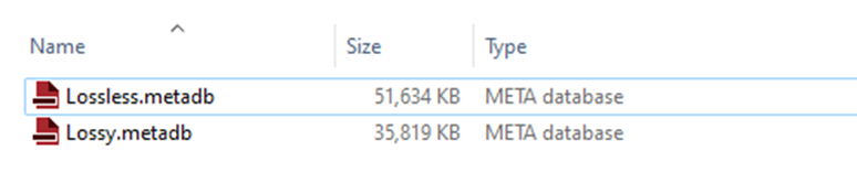 META-METADB 结果压缩功能