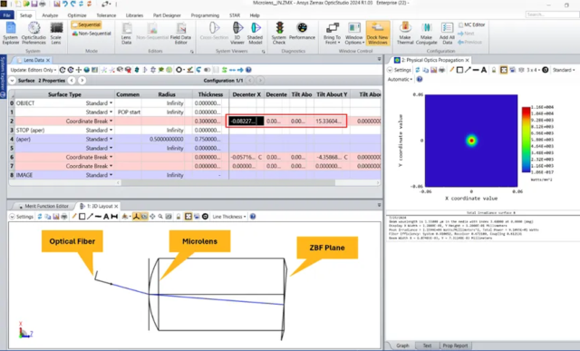 Ansys Lumerical | 用于光子集成电路的集成微透镜和光栅耦合器