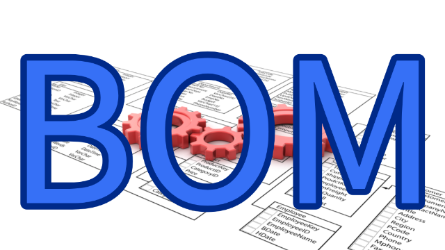 BOM的常见形式：缩行展开BOM、汇总展开BOM