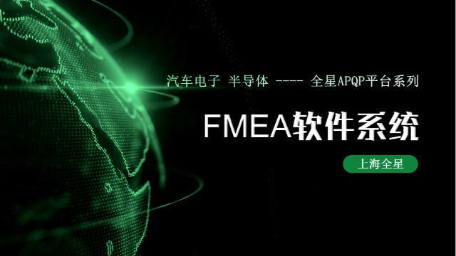 《FMEA 软件系统》在汽车电子行业应用分析