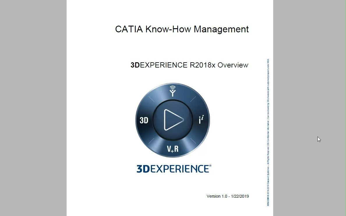 基于3DE平台的CATIA知识工程参数化设计