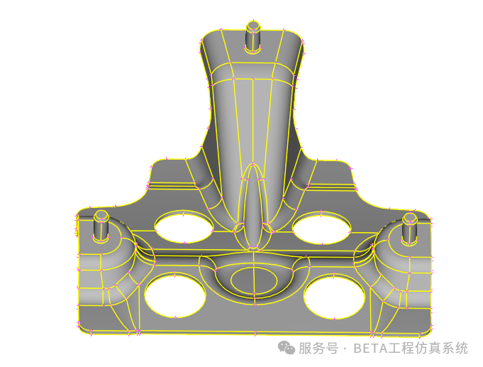 功能揭秘-ANSA v25中的脏几何抽中面