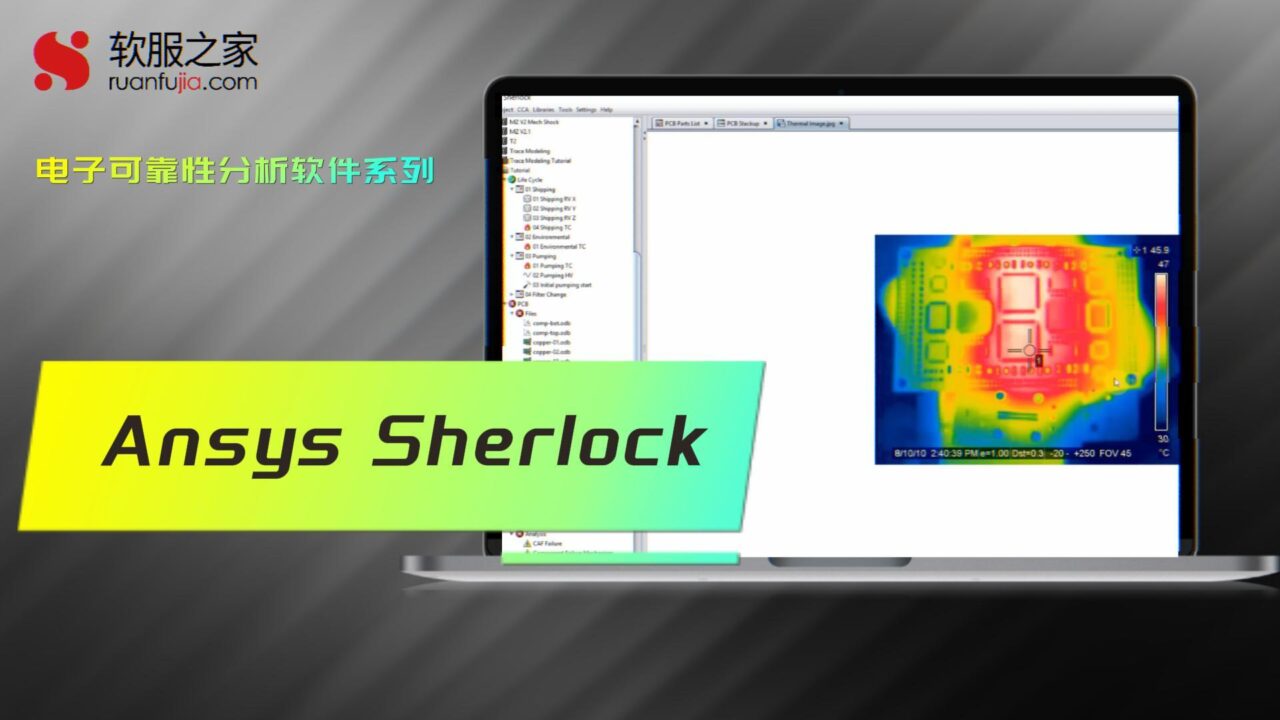 Ansys Sherlock-电子可靠性分析-2025