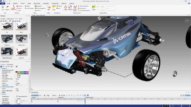 CATIA Composer 软件界面图片