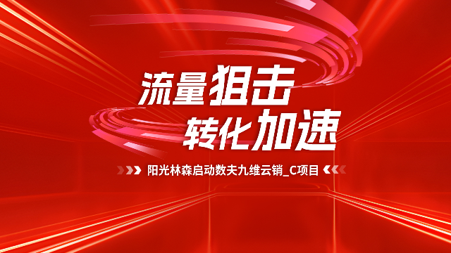 阳光林森启动数夫软件九维云销_C项目