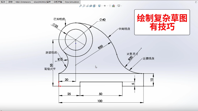 2025 SOLIDWORKS草图使用技巧分享