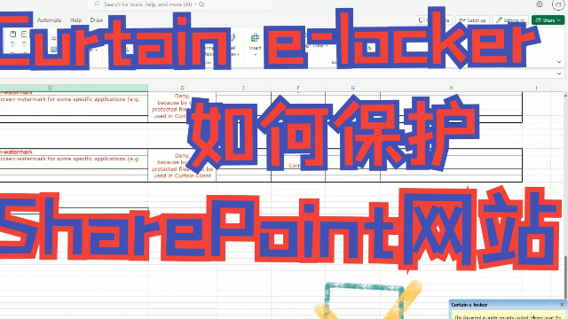 Curtain e-locker如何保护 SharePoint 网站？防止资料外泄