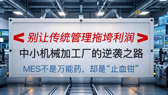中小企业数字化转型痛点直击：低成本 MES 如何实现四两拨千斤