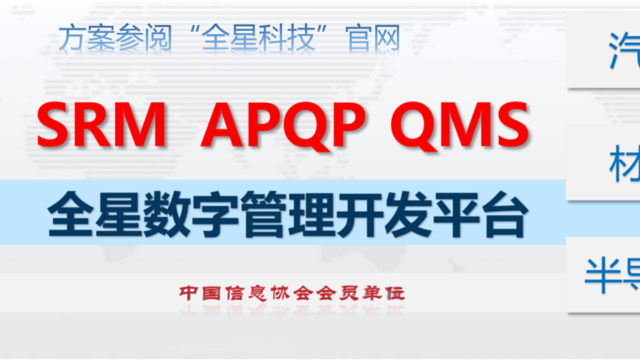 质量主权争夺战：APQP系统构建中国智造护城河（全星科技）