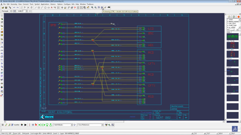 CATIA ELECTRE软件界面