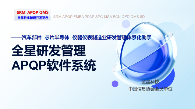 APQP管理难？这款软件让研发效率提升40%，质量风险直降70%！