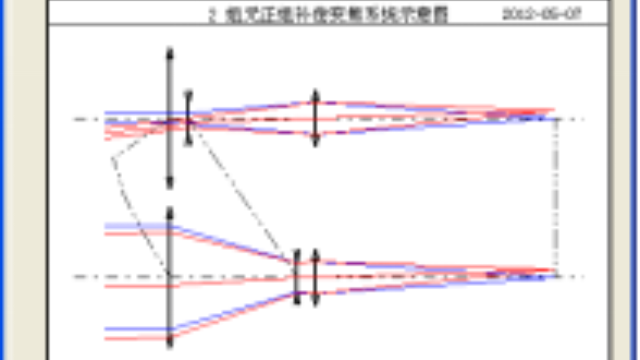 OCAD:二组元连续变焦系统