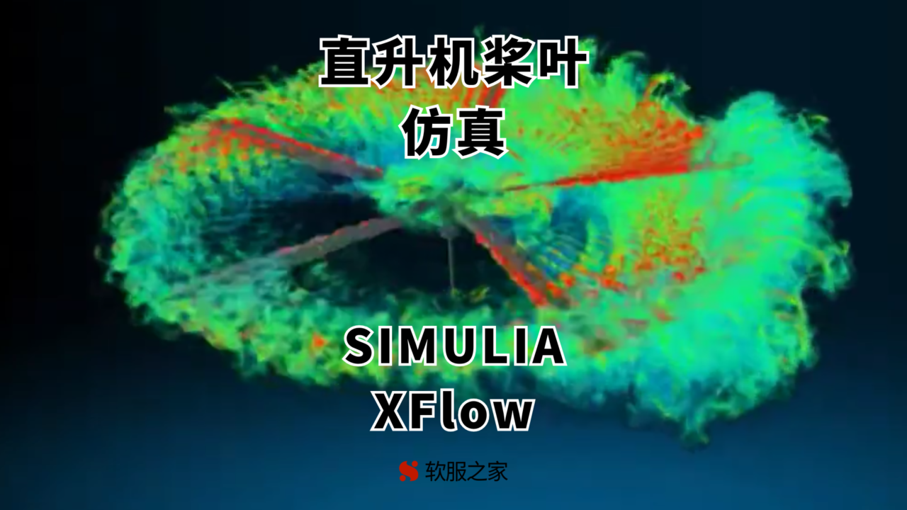 SIMULIA XFlow-直升机桨叶仿真