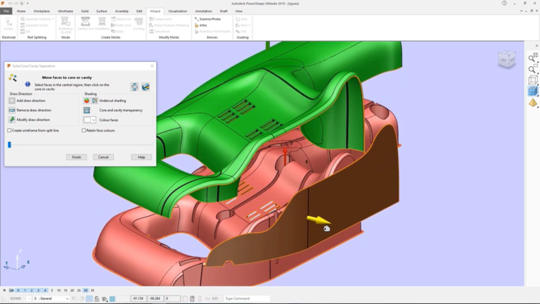 Autodesk Fusion with PowerShape 软件界面