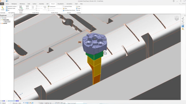 Autodesk Fusion with PowerShape 软件界面