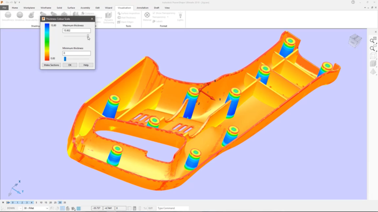Autodesk Fusion with PowerShape 软件界面