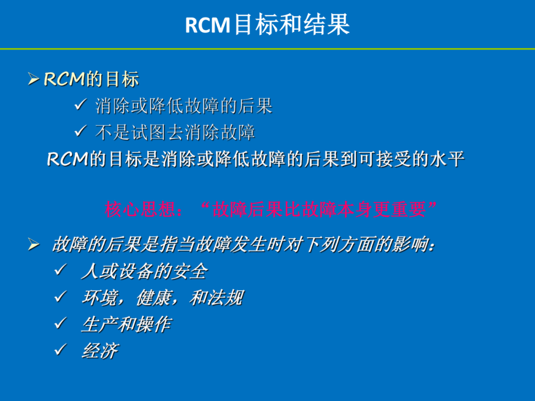 【讲稿分享】陈明斌：可靠性为中心的维修（RCM）——历史、方法与实践价值