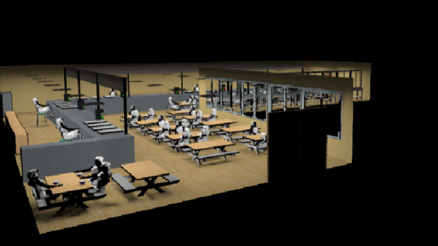 LITESTAR 4D应用：学校餐厅照明设计