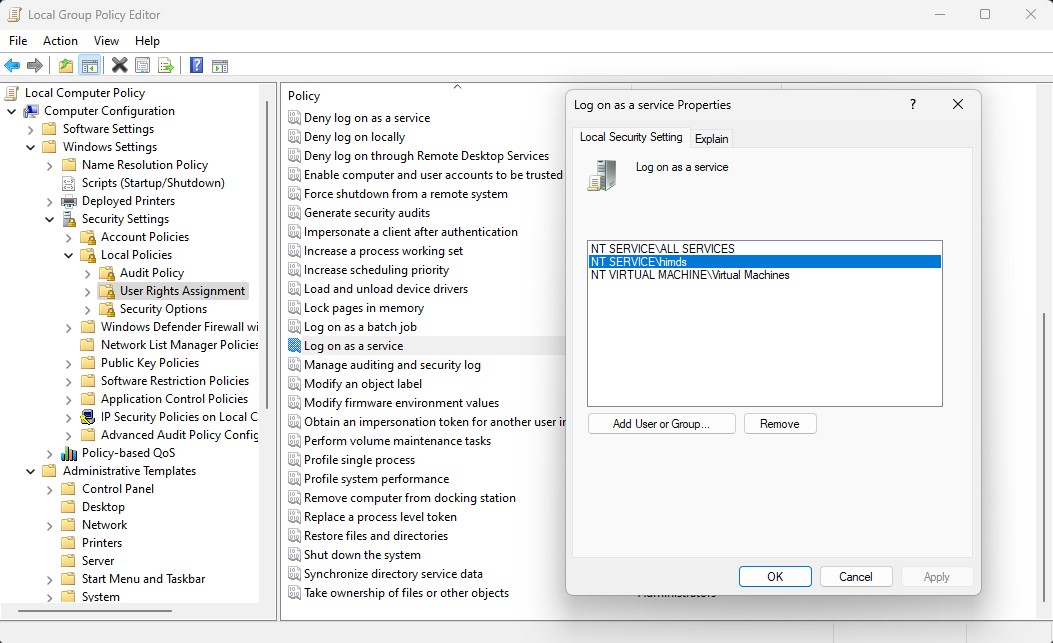 arc-server-user-rights-assignment