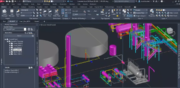 AutoCAD Plant 3D软件界面